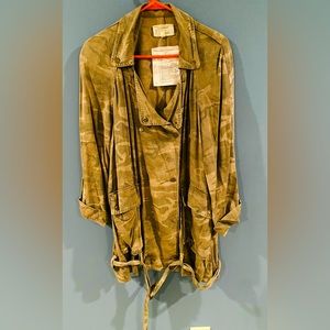 Current/Elliott The Infantry Jacket In Camo. EUC. Womens One Size